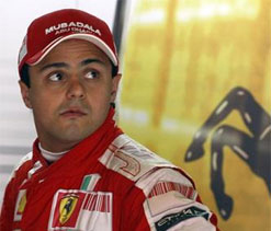 Massa first to test new Ferrari