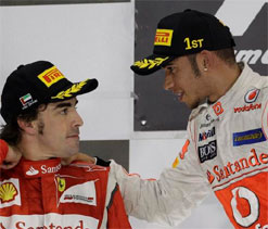 Hamilton keen for 2013 F1 title showdown with Alonso