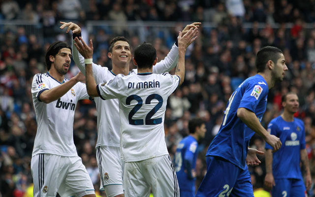 Cristiano Ronaldo scores hat-trick as Real Madrid blank Getafe