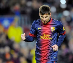 Lionel Messi becomes youngest ever to score 200 La Liga goals
