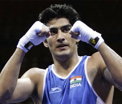 I am training without any goal, says Vijender