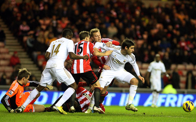 Sunderland hold Swansea at Stadium of Light