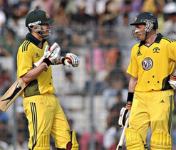 Hussey, Clarke out of ODI squad for first two matches
