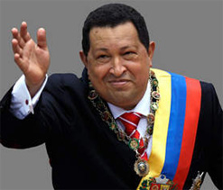 Venezuela`s top athletes pray for Chavez
