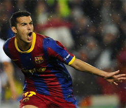 Pedro dedicates Barcelona triumph to Vilanova