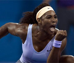 Serena Williams stumbles through into third round of China Open