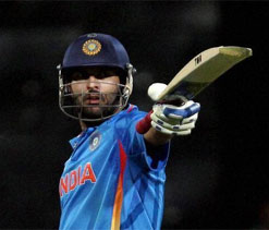 Yuvraj Singh dedicates match-winning knock to Sachin Tendulkar