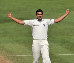 Brathwaite takes Windies A to 283/6, Zaheer gets a wicket