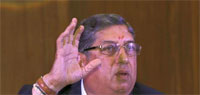 Srinivasan meets CSA chief, agrees in principle for India tour