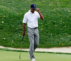 Golf commentator offers public apology to Woods over `cheating` comments