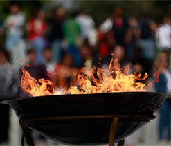 Olympic flame in Russia for epic trip to Sochi Games