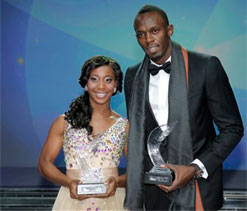 Usain Bolt and Shelly-Ann Fraser-Pryce win 2013 World Athlete awards