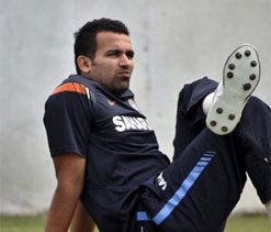 India pacer Zaheer Khan gearing up for South Africa tour