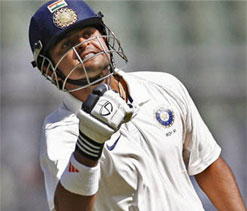 Ranji Trophy: Raina slams ton before Baroda strike back
