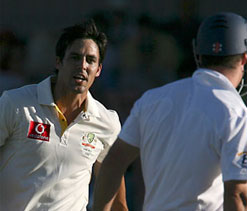 Clarke, McGrath backs Johnson to have `major impact` in winter Ashes
