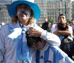 Two killed in Argentine football fan violence