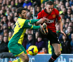 Hughton bemoans lack of creativity in loss to Manchester United