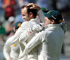 Lyon becomes sixth Oz off-spinner to take 100 Test wickets