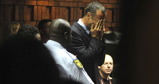 Charged with 'premeditated murder'; Pistorius issues 'strong' denial