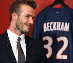 David Beckham not yet ready to play, says Ancelotti