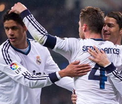 Ramos scores and sees red as Real Madrid record victory