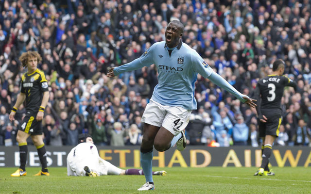 Toure & Tevez on target as Manchester City beat Chelsea