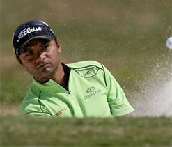 Gangjee opens season with top-10, Lankan Perera misses title
