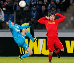 Luis Suarez will not be investigated for stamp on Zenit defender