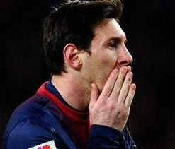 Unwell Messi misses Barcelona training