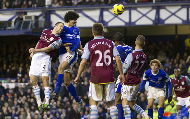 Marouane Fellaini’s late strike saves a point for Everton