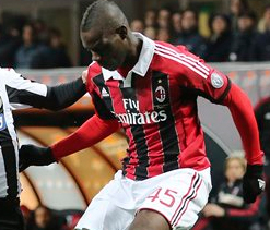 Balotelli debut double seals controversial victory for Milan
