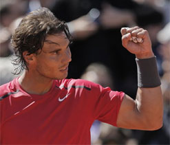 Nadal makes winning return with doubles