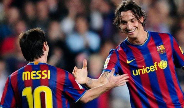 Messi is the best in the world: Ibrahimovic