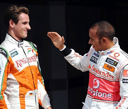 Force India`s Sutil still at loggerheads with Hamilton