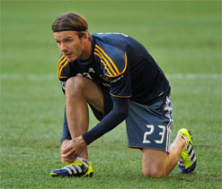 Beckham admits missing big European games during US stint