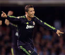 Cristiano Ronaldo strikes twice as Real Madrid beat Celta Vigo in La Liga