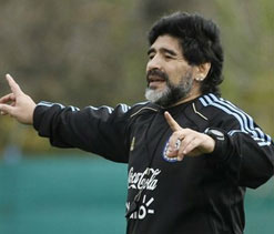 Maradona will not become Montpellier coach, says Nicollin