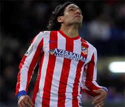 Atletico star striker Falcao eyes big money in England