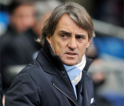 Mancini hoping Man U succumbs due to fatigue in PL title race