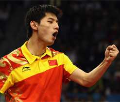 Olympic TT champion Zhang to take European stars