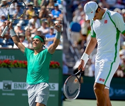 BNP Paribas Open: Djokovic stunned by del Potro; Nadal through to final