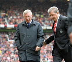 Hodgson strives to be on good terms with Ferguson
