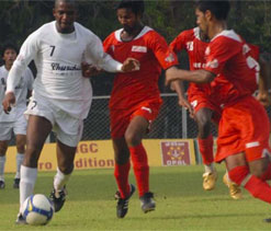 Churchill romp to top of the table