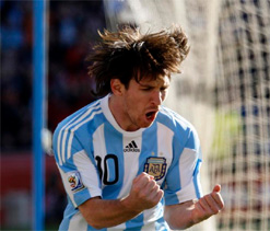 Messi says Argentina fans more fired up