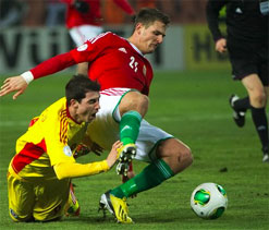 Hungary-Romania World Cup qualifier ends in tie