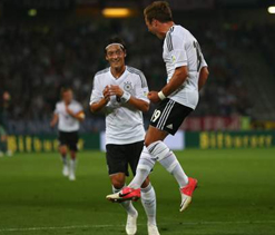 Schweinsteiger, Gotze & Muller complete conventional win for Germany