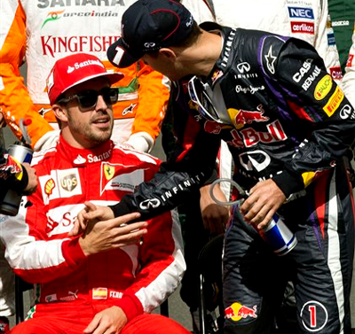 Alonso says no to ‘dream team’ pairing with Vettel under new Ferrari deal