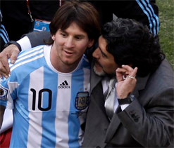 Messi 2 shy of Maradona’s milestone of international goals
