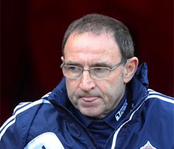 Sunderland sack boss O`Neill following poor run of results