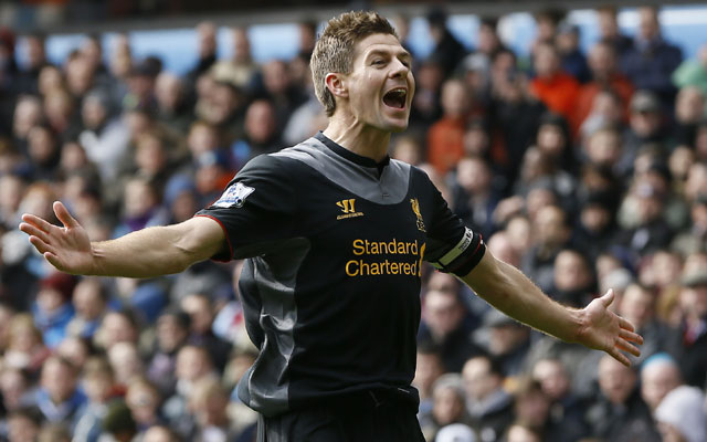 Steven Gerrard leads Liverpool to 2-1 win over Aston Villa
